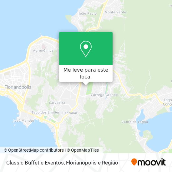 Classic Buffet e Eventos mapa