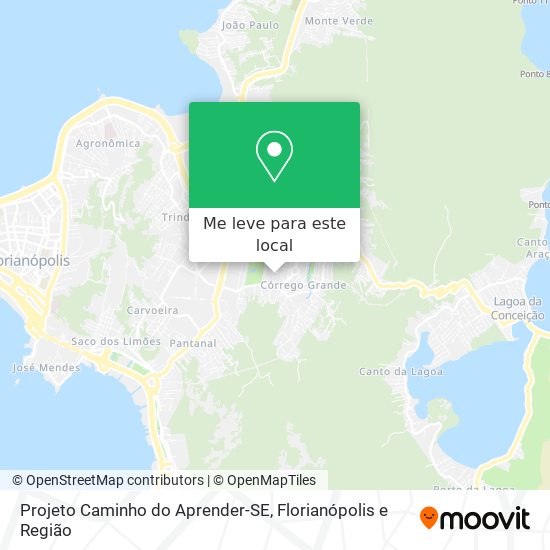 Projeto Caminho do Aprender-SE mapa