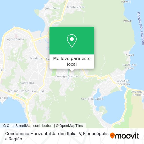 Condominio Horizontal Jardim Italia IV mapa