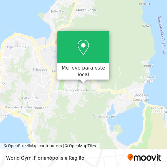 World Gym mapa