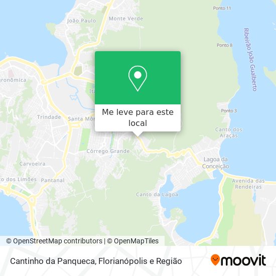 Cantinho da Panqueca mapa