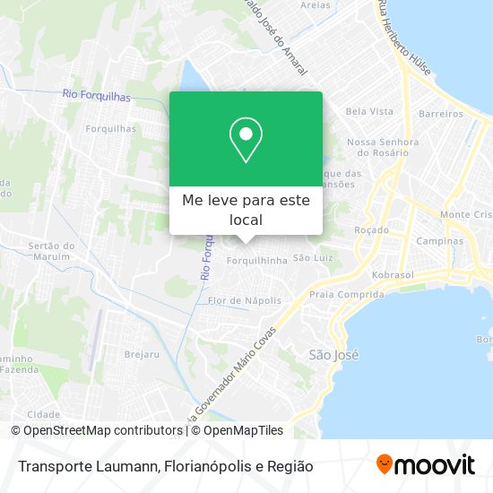 Transporte Laumann mapa
