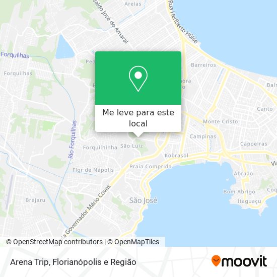 Arena Trip mapa