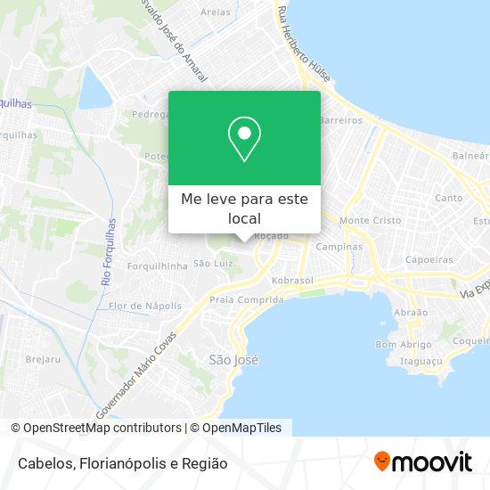 Cabelos mapa