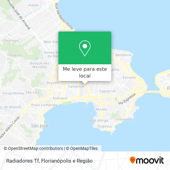 Radiadores Tf mapa