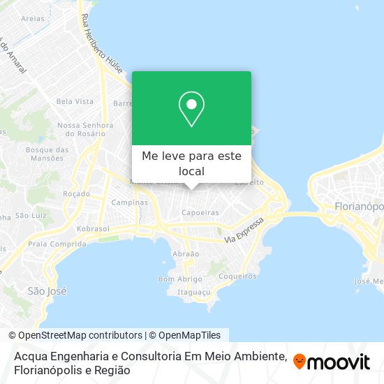Acqua Engenharia e Consultoria Em Meio Ambiente mapa