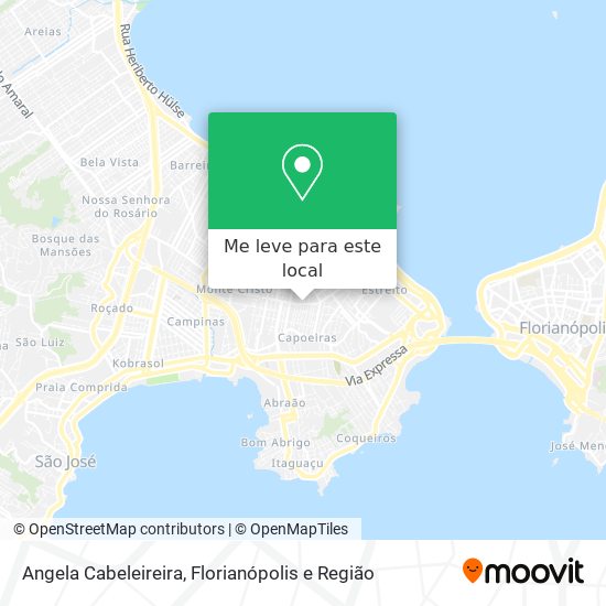 Angela Cabeleireira mapa