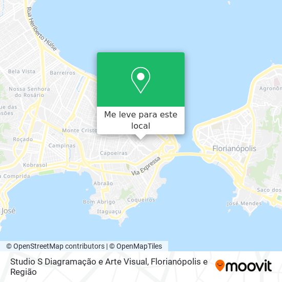 Studio S Diagramação e Arte Visual mapa