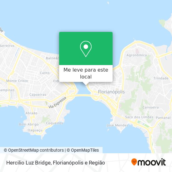 Hercilio Luz Bridge mapa