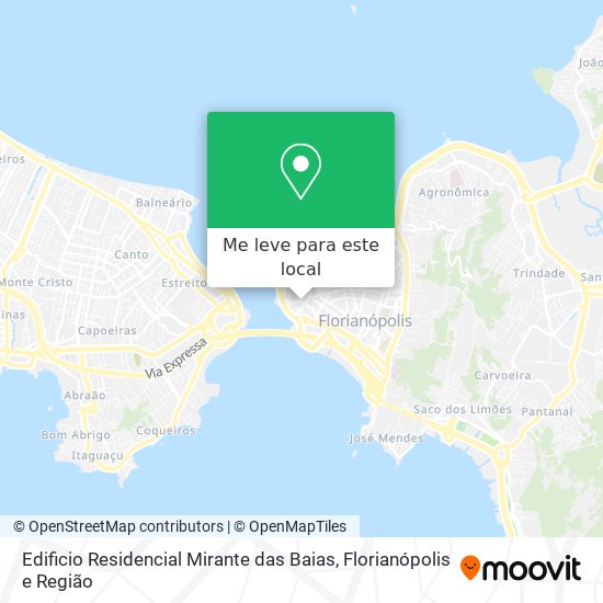 Edificio Residencial Mirante das Baias mapa
