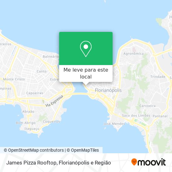 James Pizza Rooftop mapa