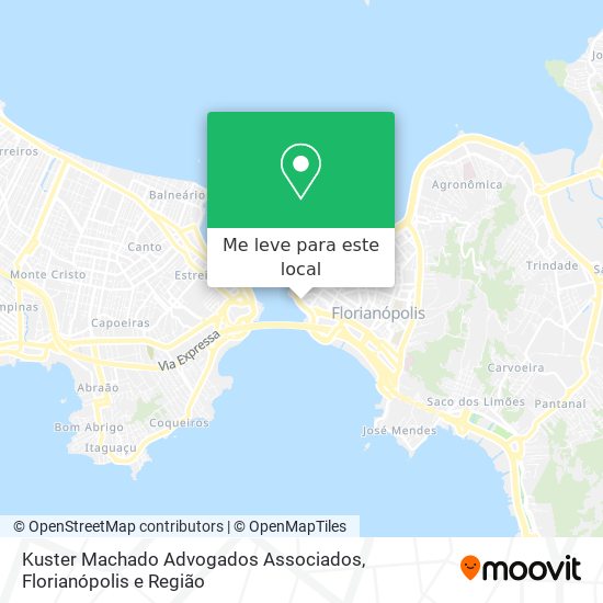 Kuster Machado Advogados Associados mapa