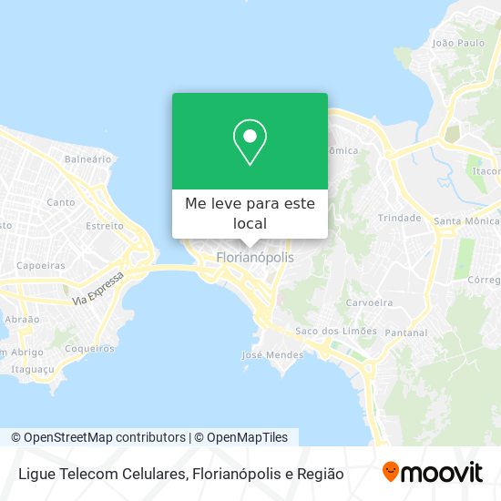 Ligue Telecom Celulares mapa