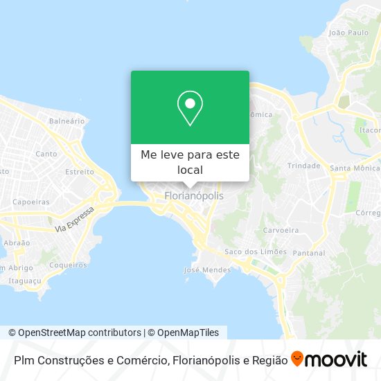 Plm Construções e Comércio mapa