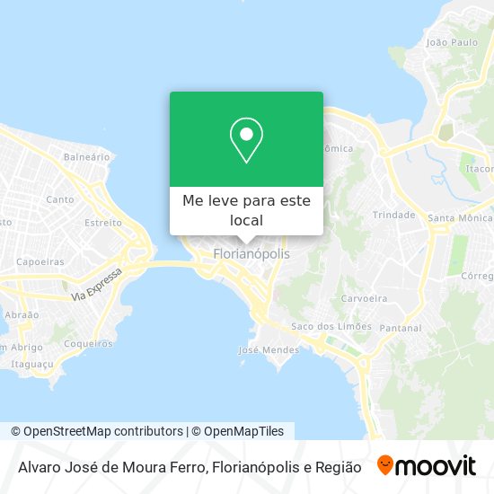 Alvaro José de Moura Ferro mapa
