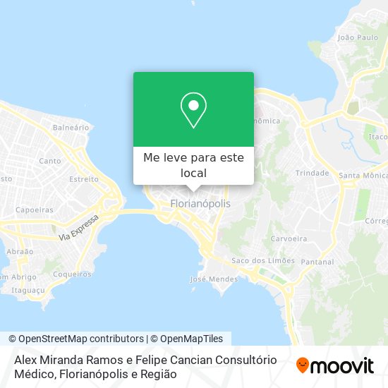 Alex Miranda Ramos e Felipe Cancian Consultório Médico mapa