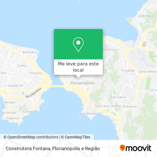 Construtora Fontana mapa