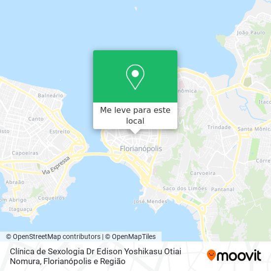 Clínica de Sexologia Dr Edison Yoshikasu Otiai Nomura mapa