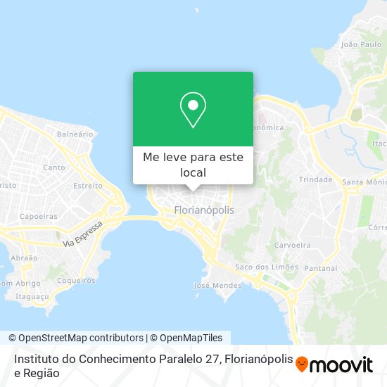 Instituto do Conhecimento Paralelo 27 mapa