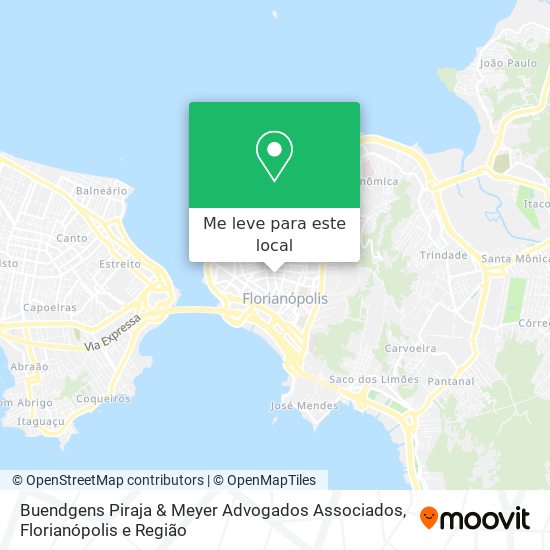 Buendgens Piraja & Meyer Advogados Associados mapa