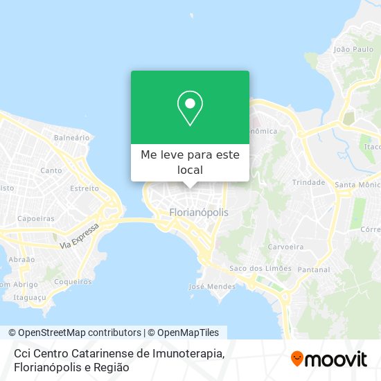 Cci Centro Catarinense de Imunoterapia mapa