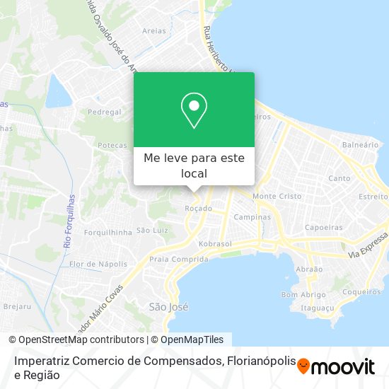Imperatriz Comercio de Compensados mapa