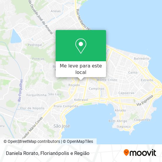 Daniela Rorato mapa