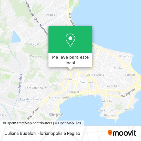 Juliana Budelon mapa