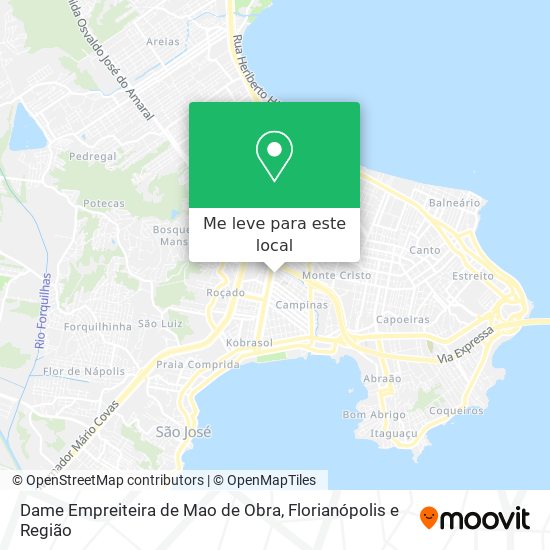 Dame Empreiteira de Mao de Obra mapa