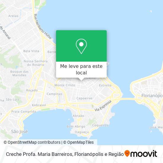 Creche Profa. Maria Barreiros mapa