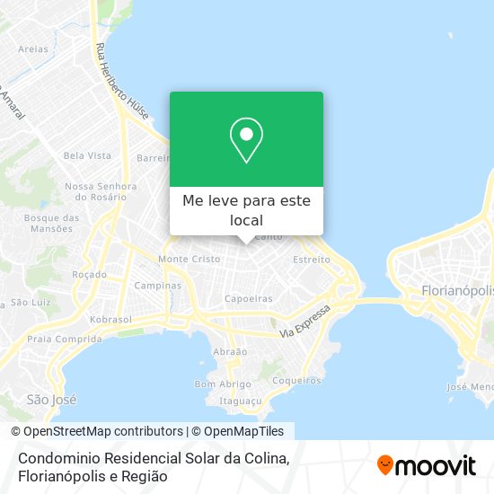 Condominio Residencial Solar da Colina mapa