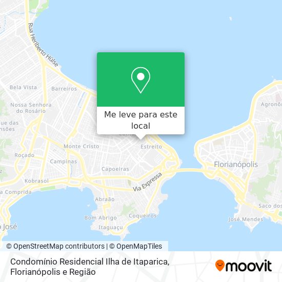 Condomínio Residencial Ilha de Itaparica mapa