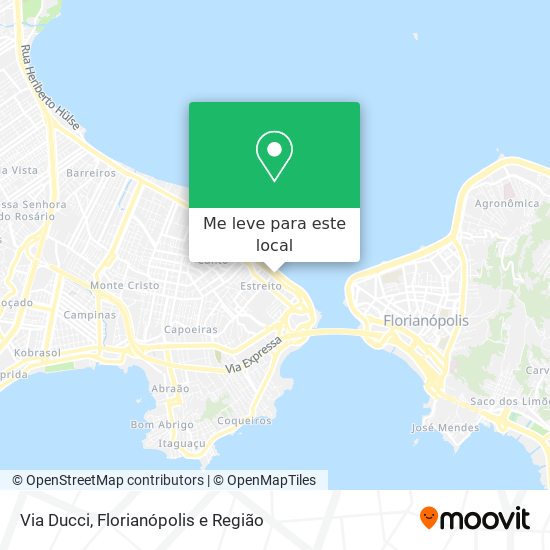 Via Ducci mapa