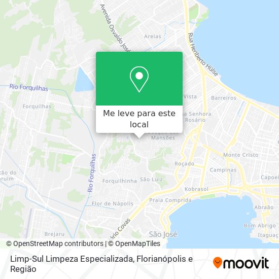 Limp-Sul Limpeza Especializada mapa