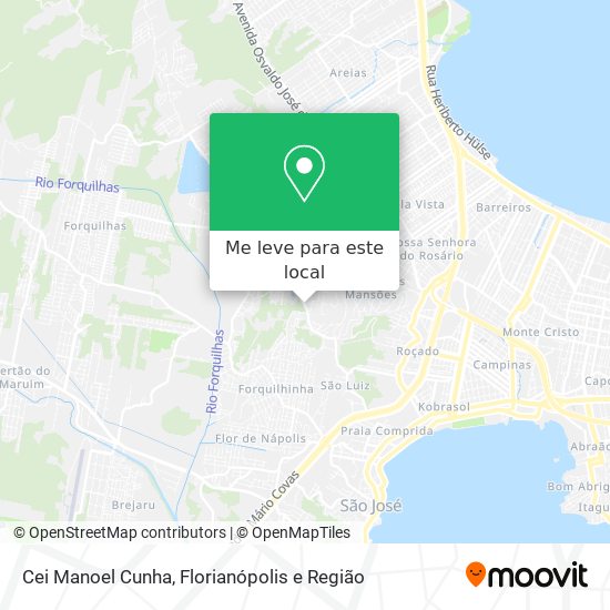 Cei Manoel Cunha mapa