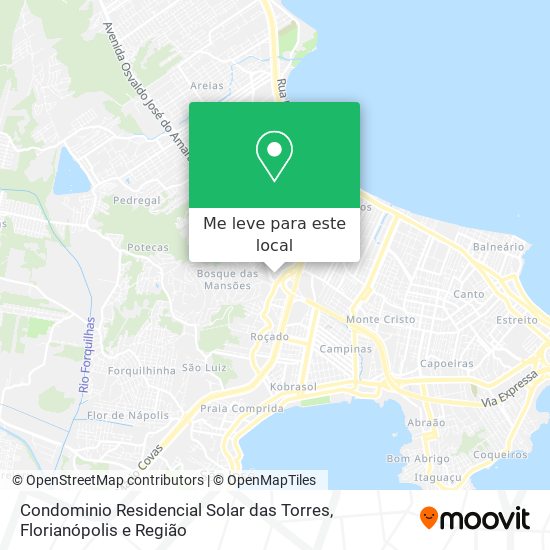 Condominio Residencial Solar das Torres mapa