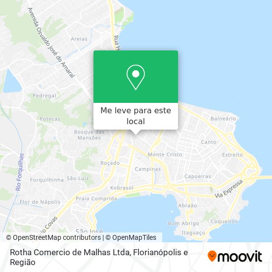 Rotha Comercio de Malhas Ltda mapa