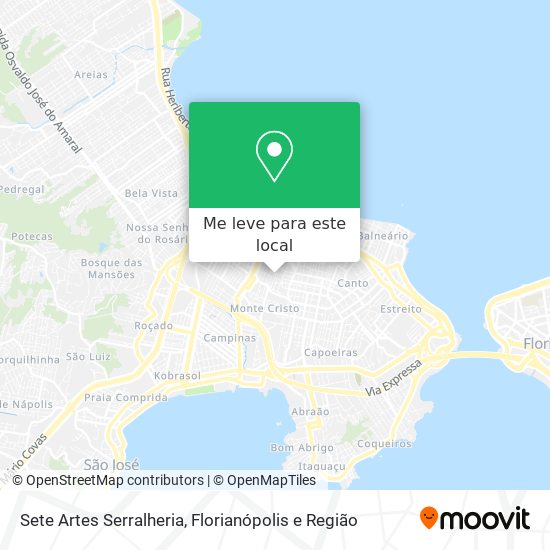 Sete Artes Serralheria mapa