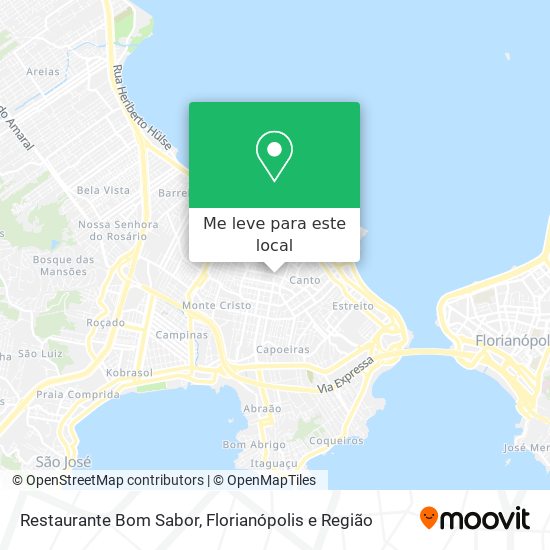 Restaurante Bom Sabor mapa