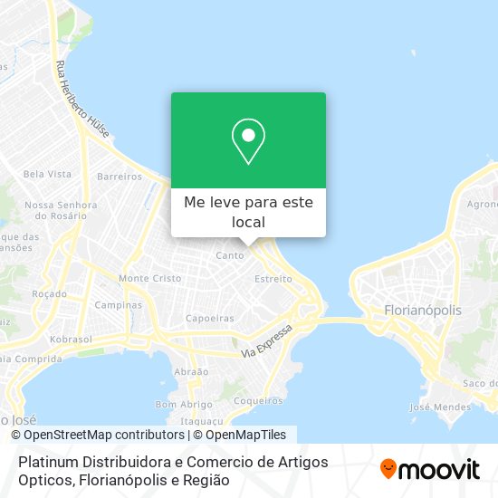 Platinum Distribuidora e Comercio de Artigos Opticos mapa