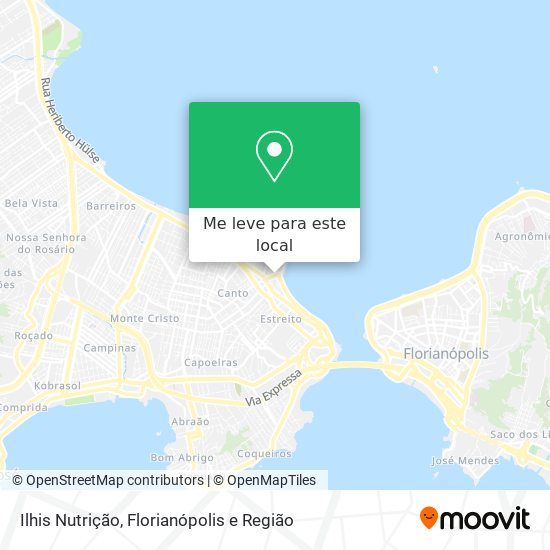 Ilhis Nutrição mapa