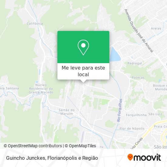 Guincho Junckes mapa