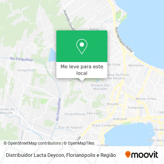 Distribuidor Lacta Deycon mapa