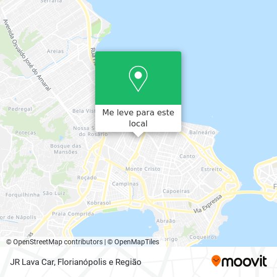 JR Lava Car mapa