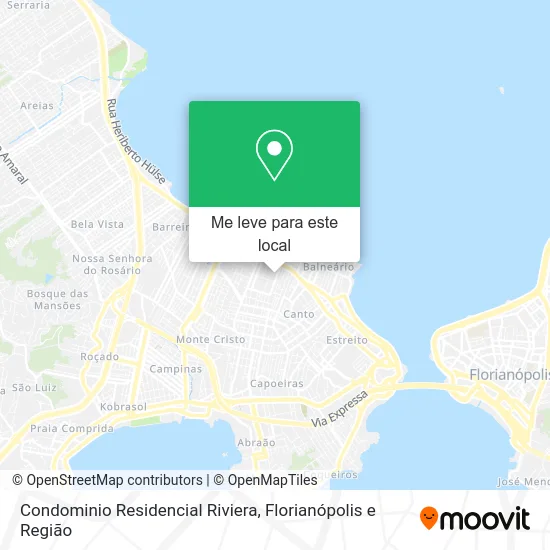 Condominio Residencial Riviera mapa