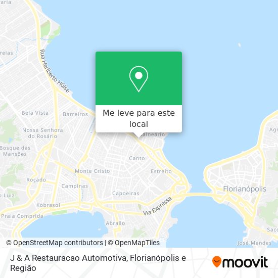 J & A Restauracao Automotiva mapa