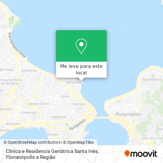 Clínica e Residencia Geriátrica Santa Inês mapa
