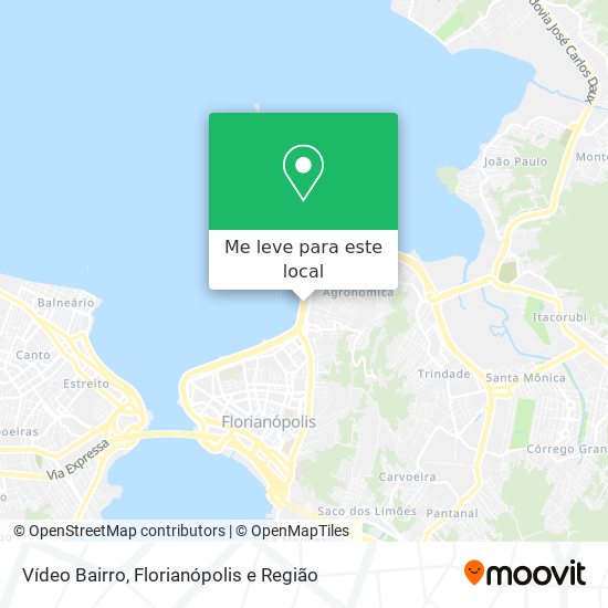 Vídeo Bairro mapa