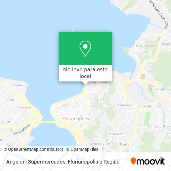 Angeloni Supermercados mapa