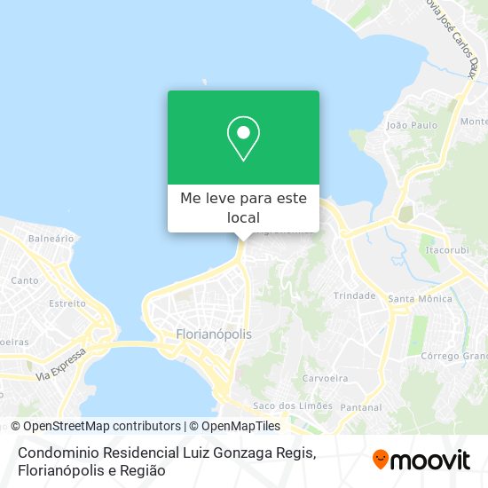 Condominio Residencial Luiz Gonzaga Regis mapa